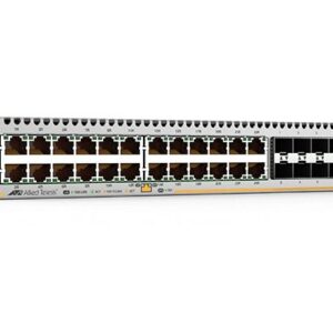 Allied Telesis 24-port Gigabit Switch + 24x 100/1000X RJ-45 + 4x 1/10G SFP Ports