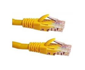 CAT6 Patch Cable, 1m, Yellow