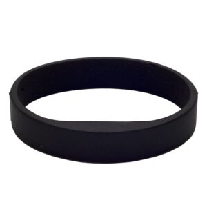 SIFER-P Wrist Band, MIFARE, DESFire, EV2, 4K, Default S- Code 1001, 62mm, Black, 5 Pack