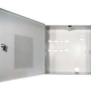 Tactical Enclosure, Large, 482W x 470H x 185D, Camlock & 4x PMD Standoffs