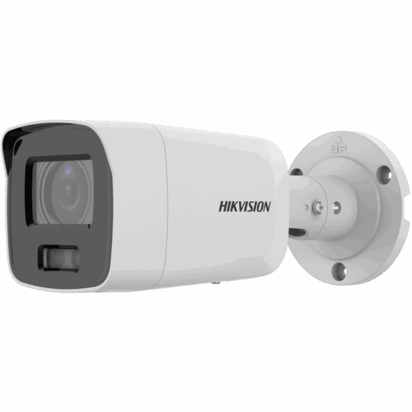 Hikvision DS-2CD2087G2-LU 8MP Gen2 ColorVu Mini Bullet Camera with Acusense &amp; Mic 30m White LED 2.8mm / 4mm