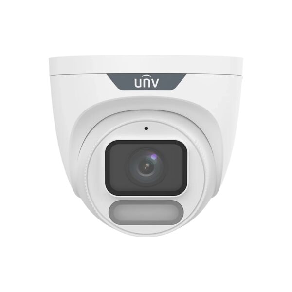 Uniview IPC3624LE-ADF28K-WP 4MP OwlView ColorHunter Turret, Warm Light 30m, IP67, PoE, Built-in Mic