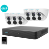 Uniarch powered by Uniview 4MP Starlight 6 x Fixed Turret Network Camera 8CH KIT